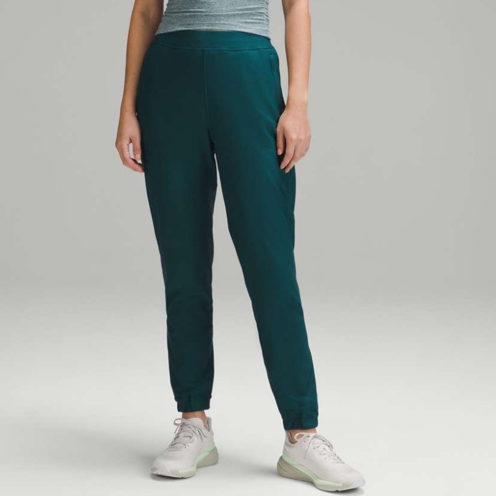 Lululemon Ready to Rull Teal Joggers